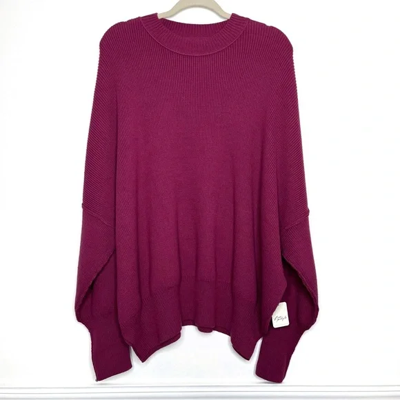 Free People Easy Street Tunic Oversized Sweater - Picture 5 of 5